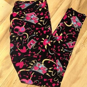 LuLaRoe TC vintage design leggings